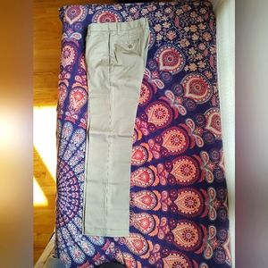 Lands' End khaki chino pants. NWOTs